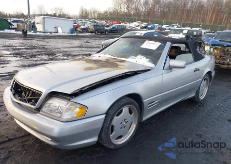 1998 Mercedes-Benz Sl 500 из США, поврежденный, VIN WDBFA67F8WF166582